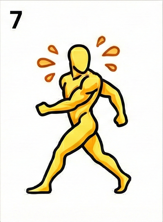 体型画像: 闘争体型